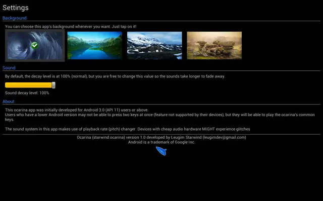 Ocarina android App screenshot 5